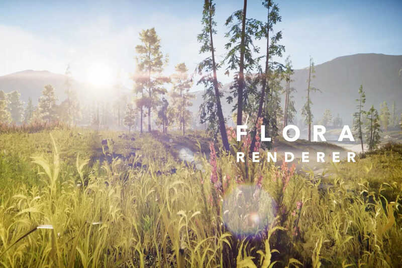 Unity大规模植被渲染优化工具Flora Renderer 6 v6.3.20
