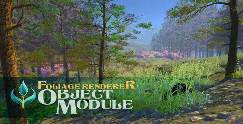 Unity植被渲染物体模块Foliage Renderer Object Module v1.2.0